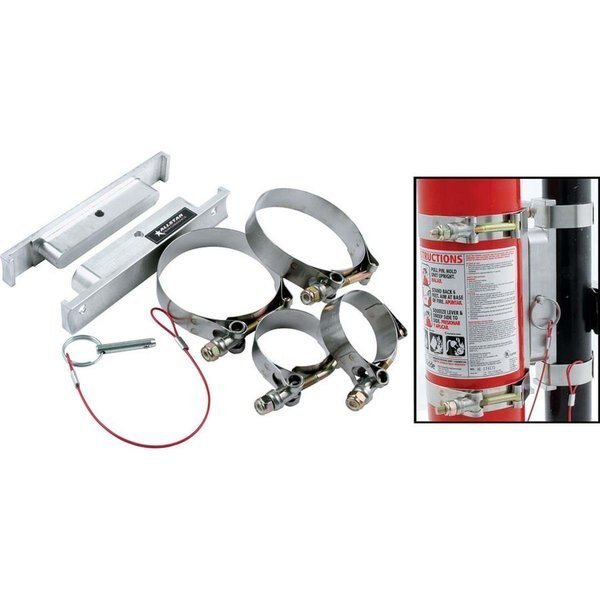 Quick Release Fire Extinguisher Bracket - NHRA, Allstar, Mfr#: ALL10512